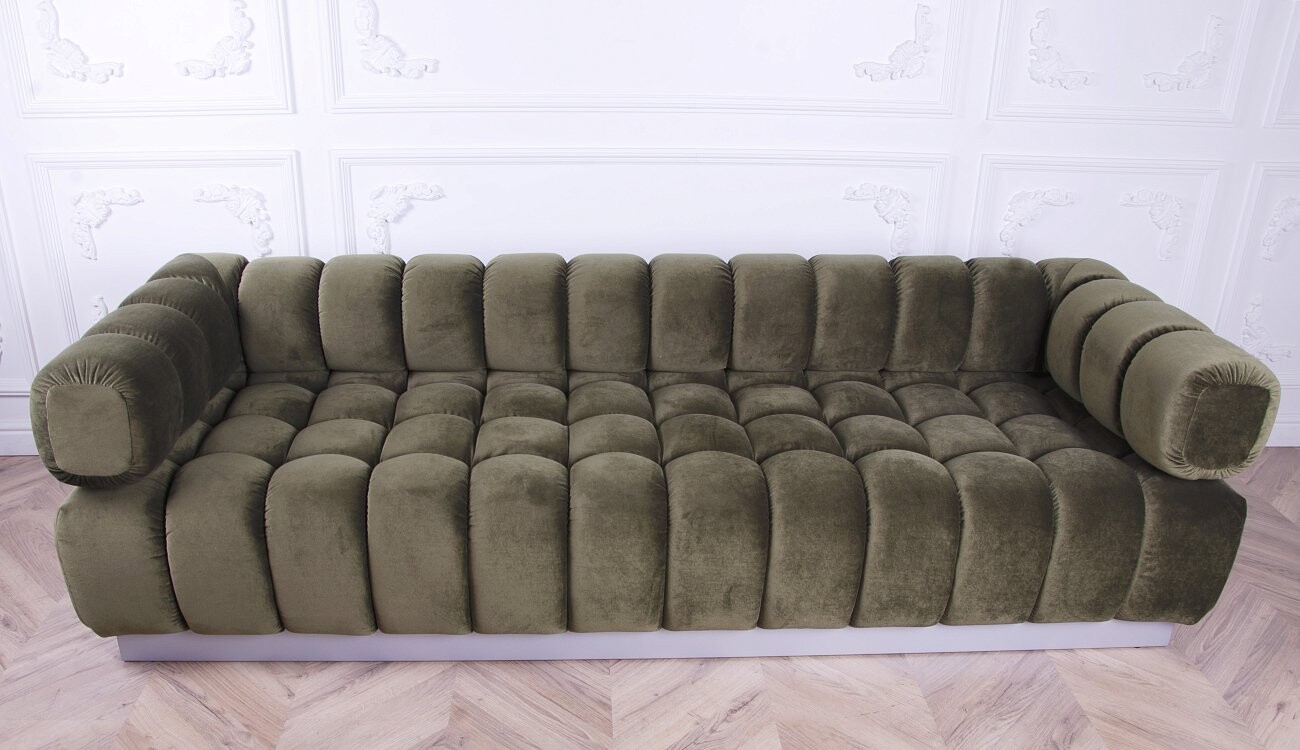 Диван Lily прямой оливковый - изображение 6