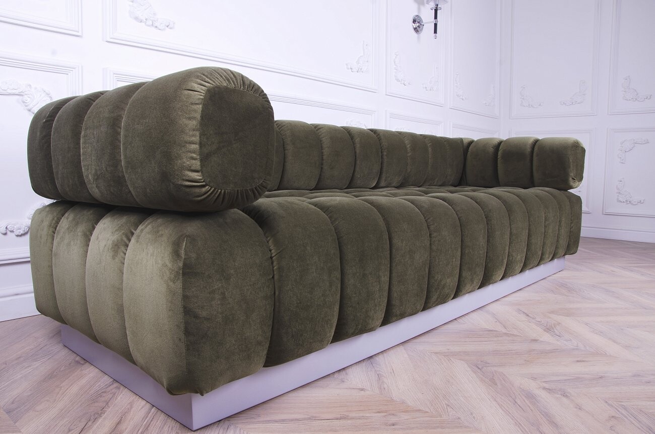 Диван Lily прямой оливковый - изображение 7