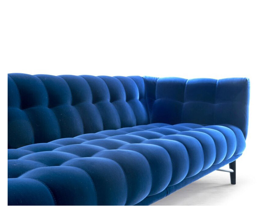 Диван Soja четырехместный прямой синий - изображение 2