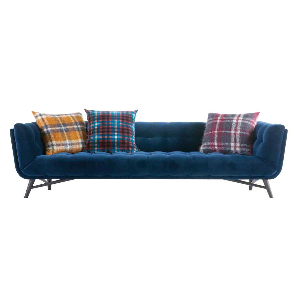 Диван Soja четырехместный прямой синий - изображение 5