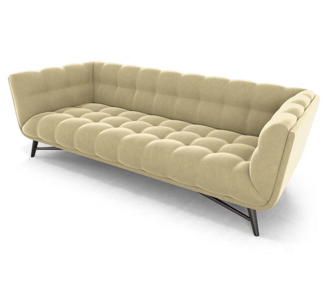 Диван Soja трехместный прямой бежевый - изображение 3