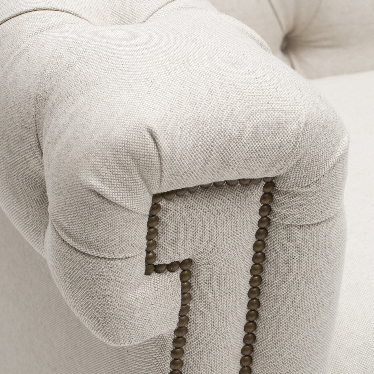 Диван четырехместный прямой молочный Abby - изображение 4