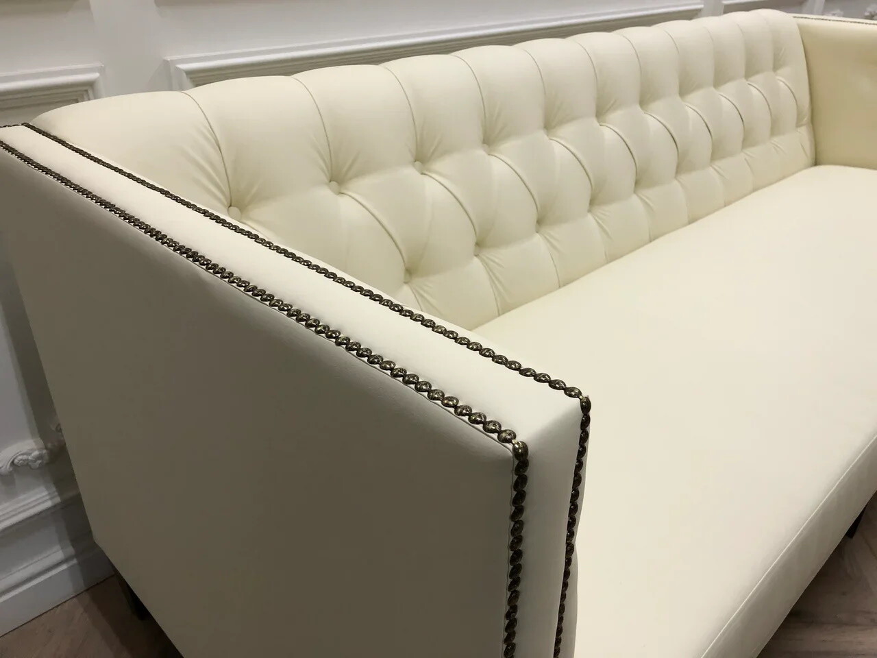 Диван Smog прямой молочный - изображение 4