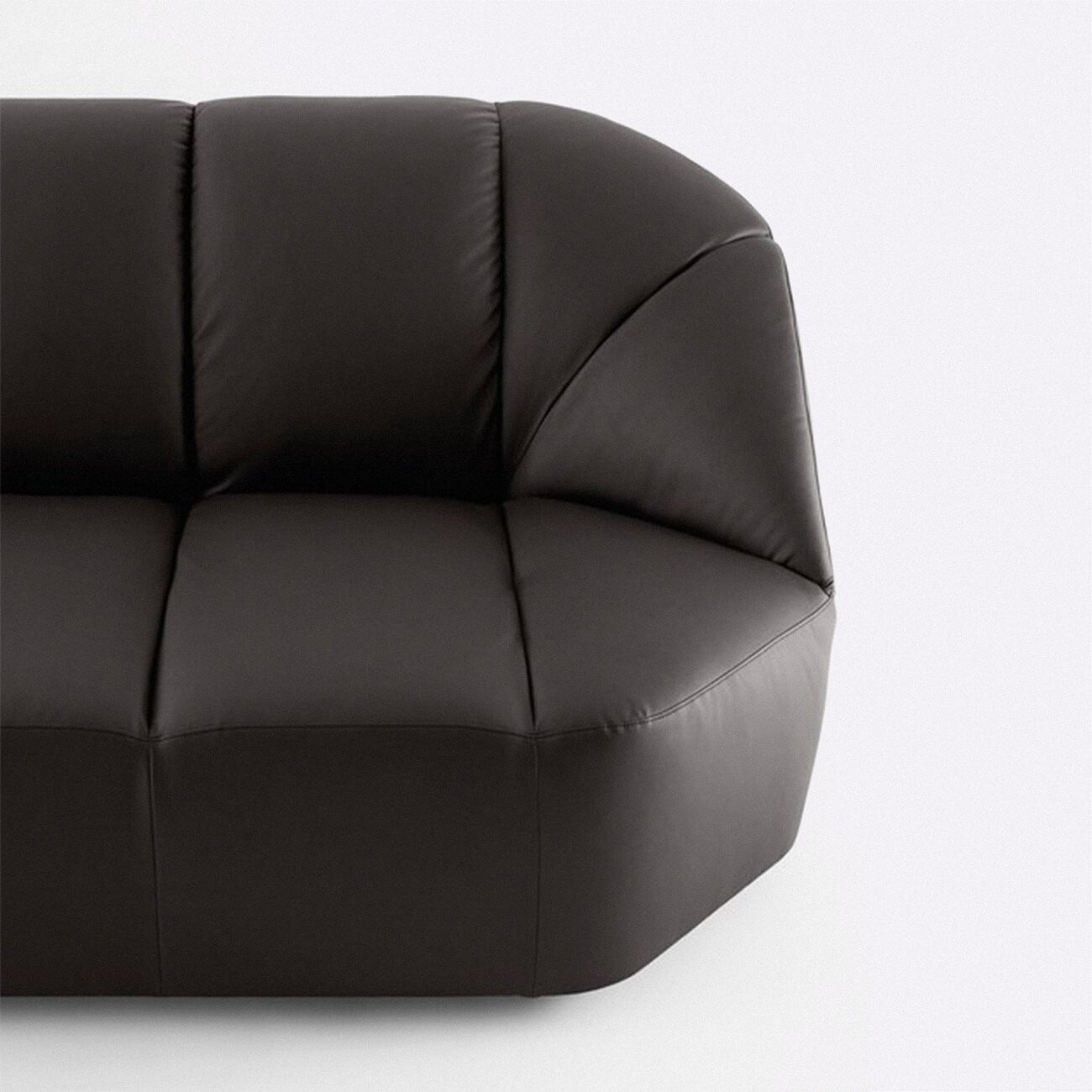 Диван Nujy четырехместный прямой черный - изображение 5