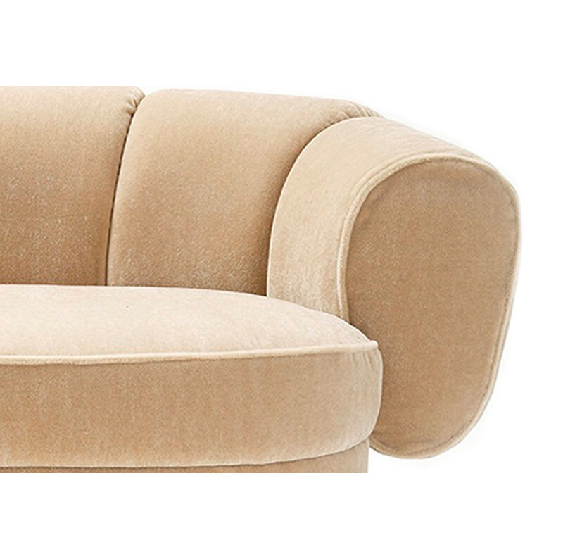 Диван Flexi двухместный прямой бежевый - изображение 2