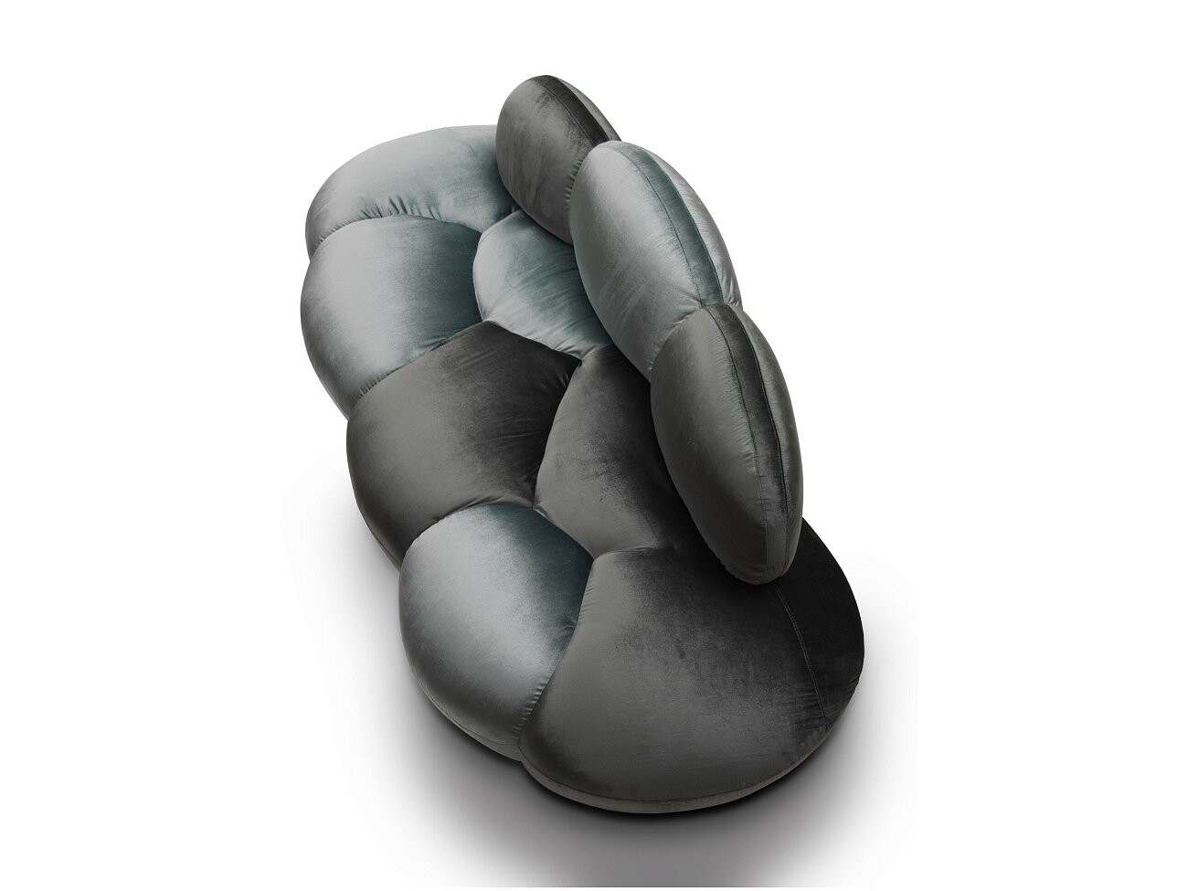 Диван Cloudy трехместный прямой белый - изображение 6