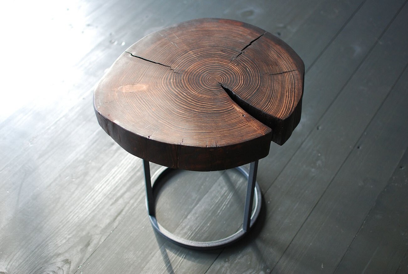 Необыкновенно красивый кофейный столик из Ильма