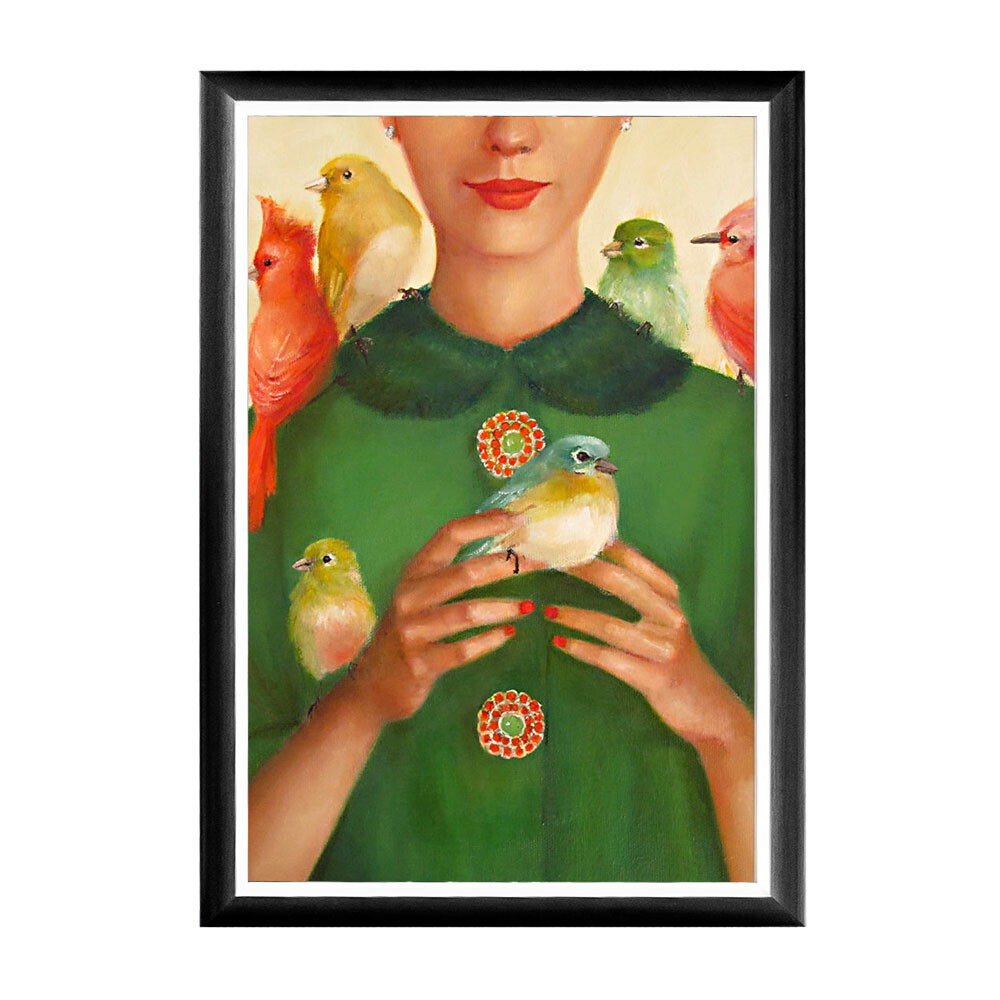 Арт-постер «Птицы счастья»