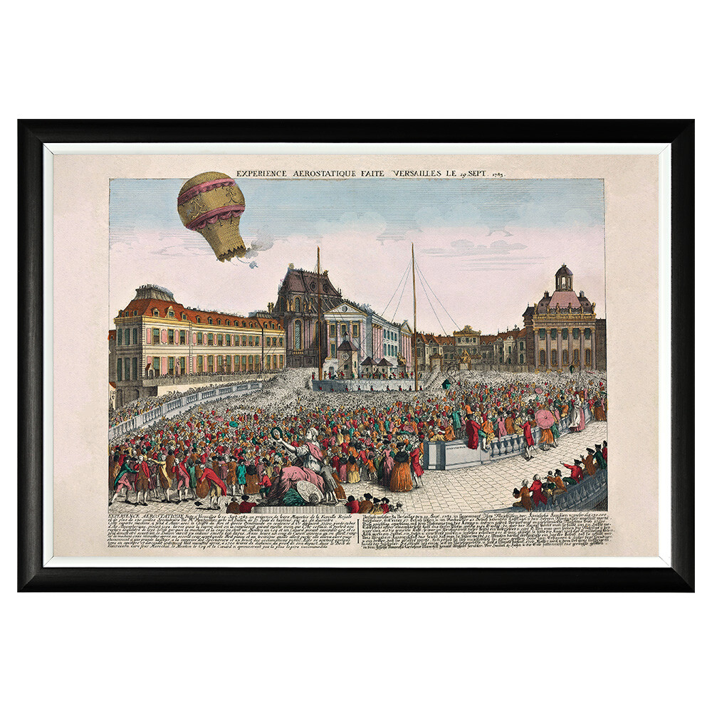 Картина в раме 46х66 см «Версаль, 19 сентября 1783»