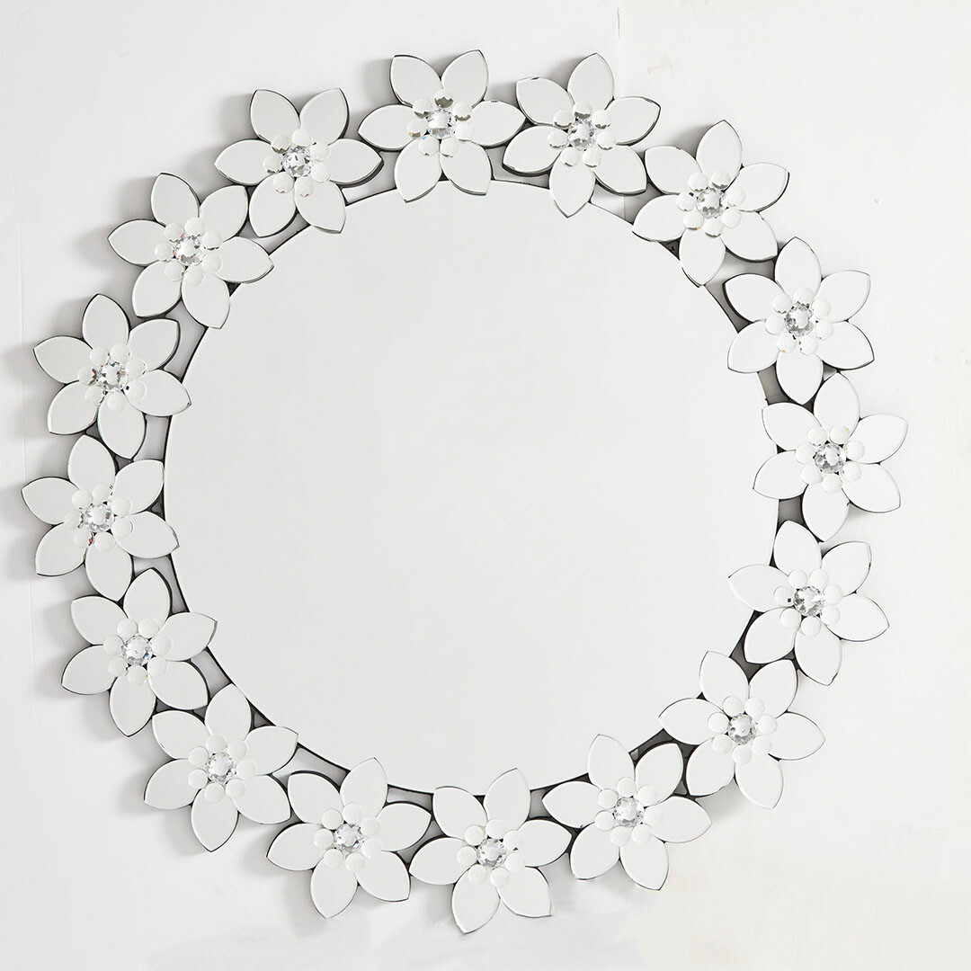 Зеркало круглое 90см Daisies - изображение 2