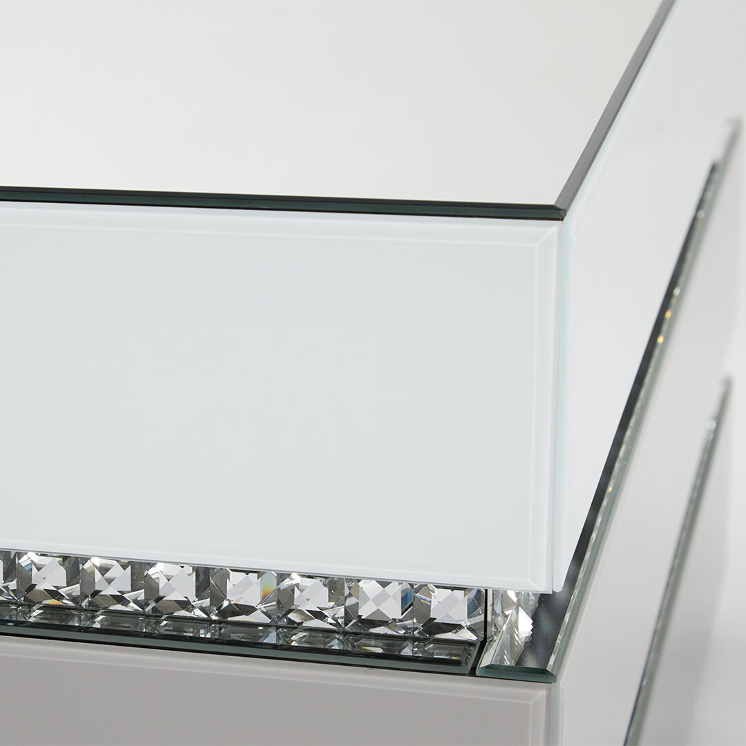 Кофейный столик зеркальный с декоративными бусинами Hora Del Cafe - изображение 3