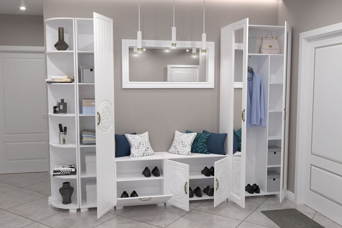 Тумба белое дерево "Монблан МБ-30К" - изображение 2