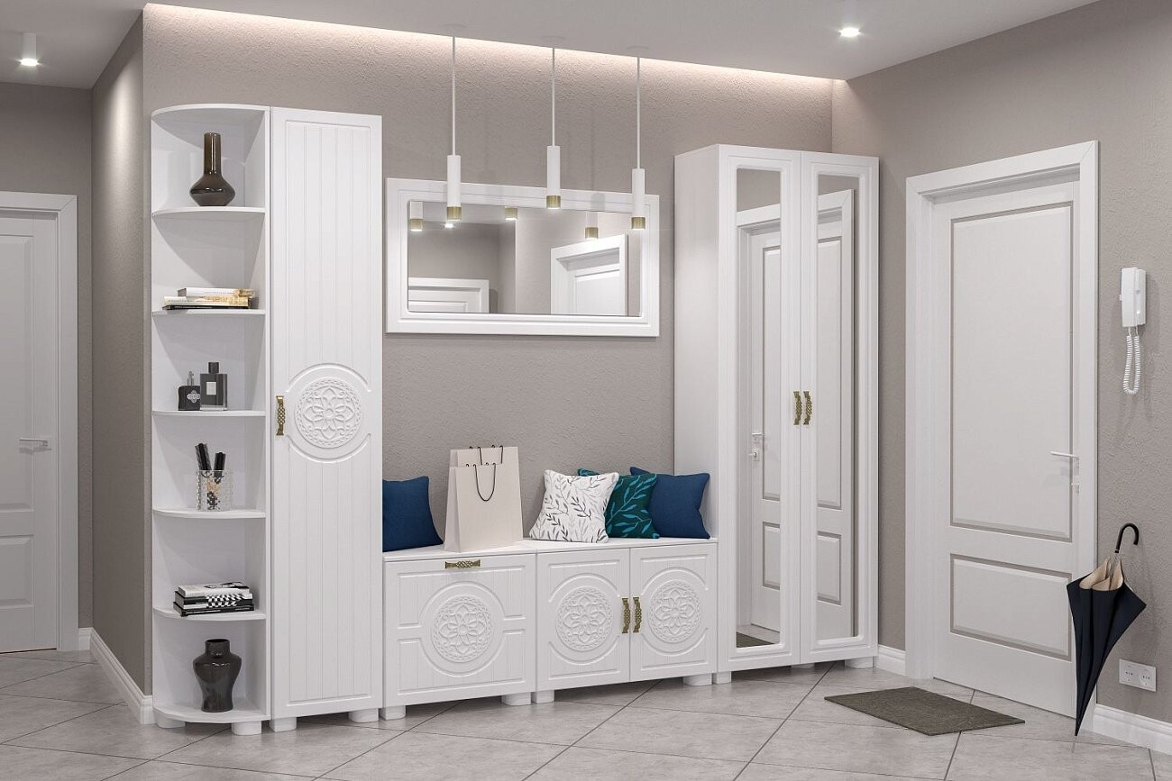 Тумба белое дерево "Монблан МБ-30К" - изображение 3