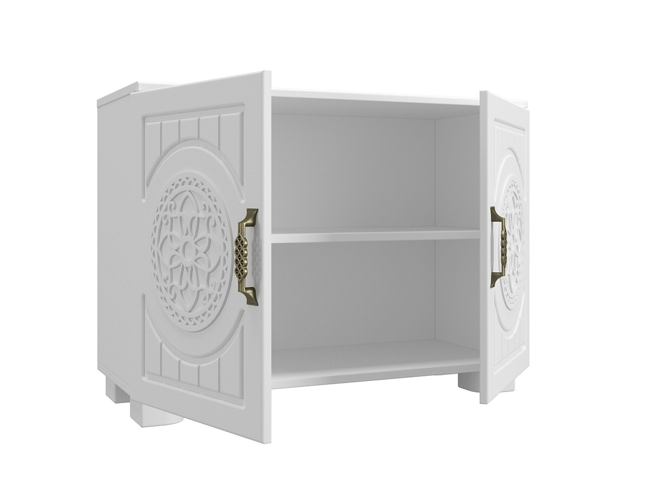 Тумба белое дерево "Монблан МБ-30К" - изображение 5