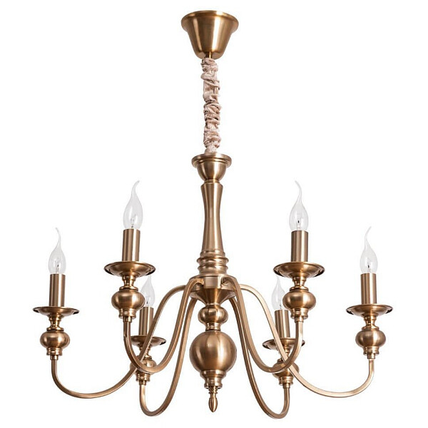 Люстра медь Arte Lamp Passoni A6097LM-6PB - изображение 1