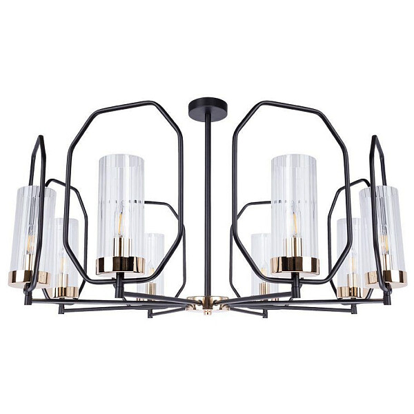 Люстра черная Arte Lamp Celaeno A7004PL-8BK - изображение 1