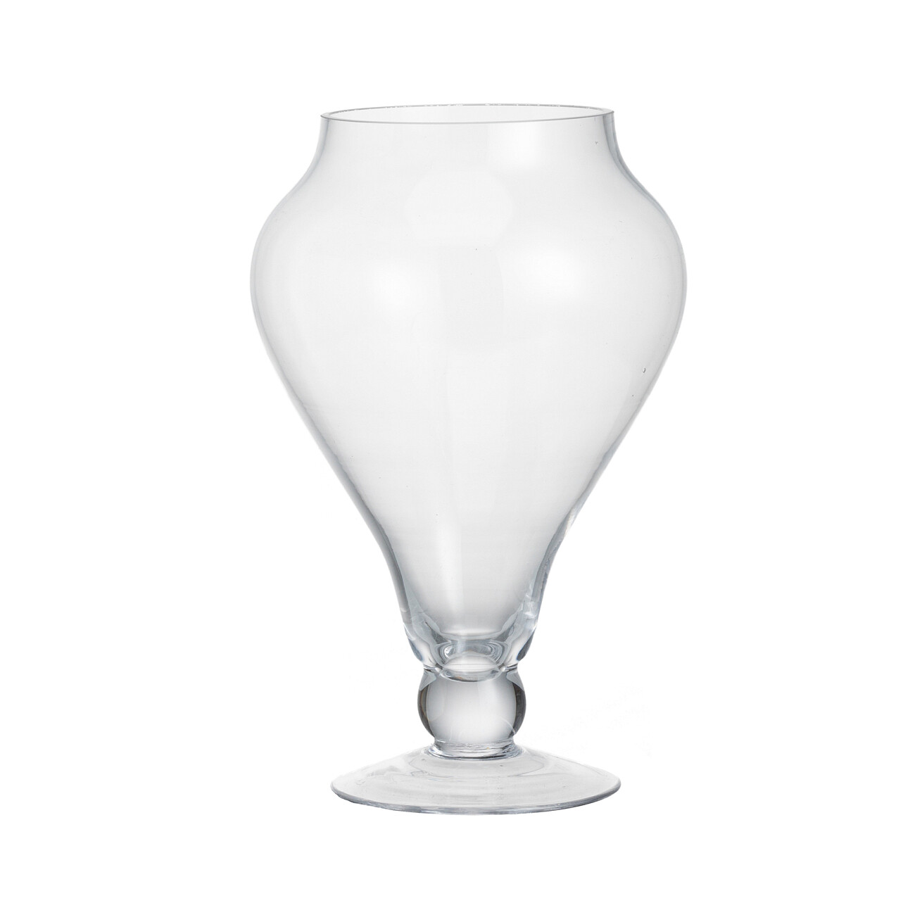 Ваза стеклянная средняя 33 см "Королевская" - изображение 2