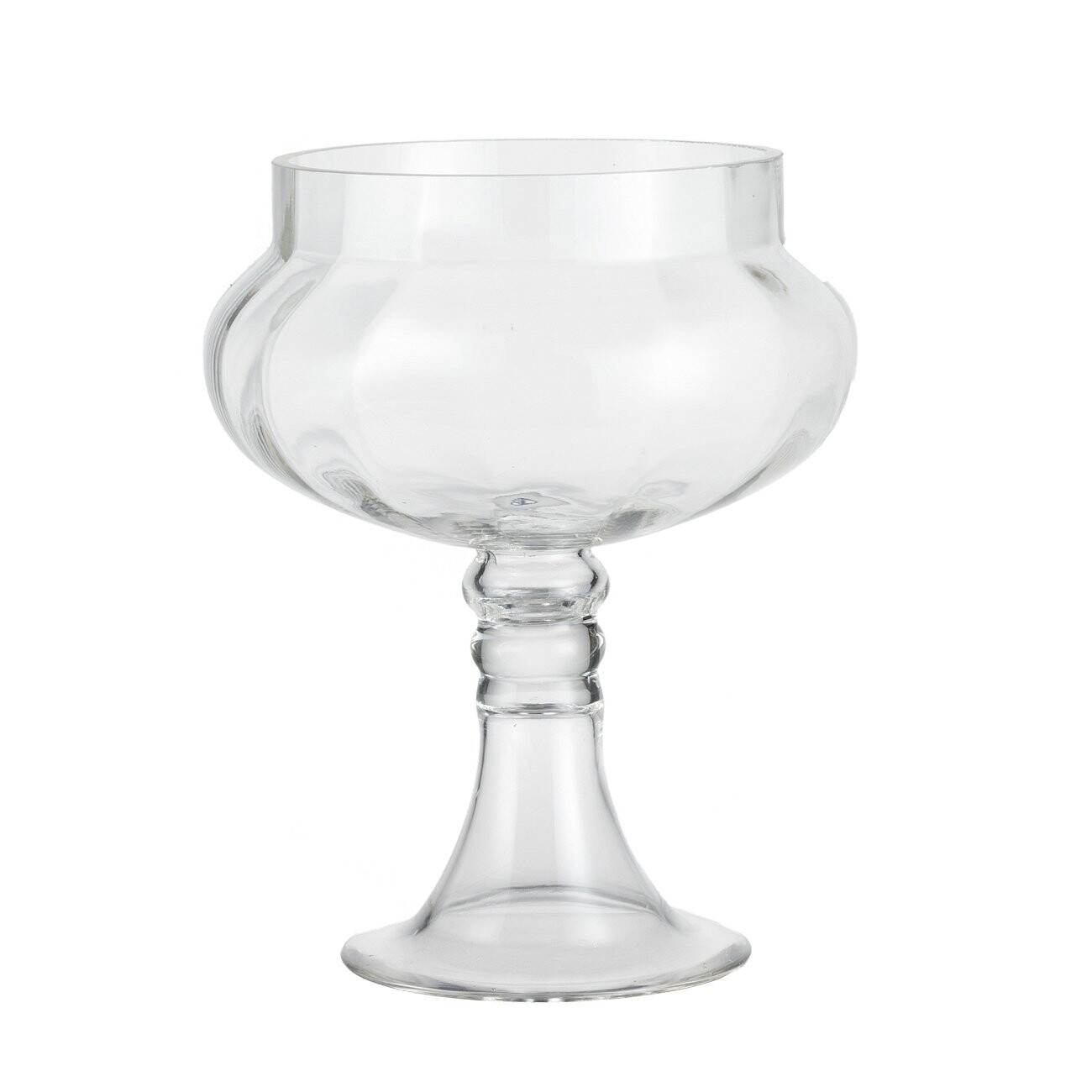 Ваза стеклянная маленькая 32 см "Силуэт" - изображение 2