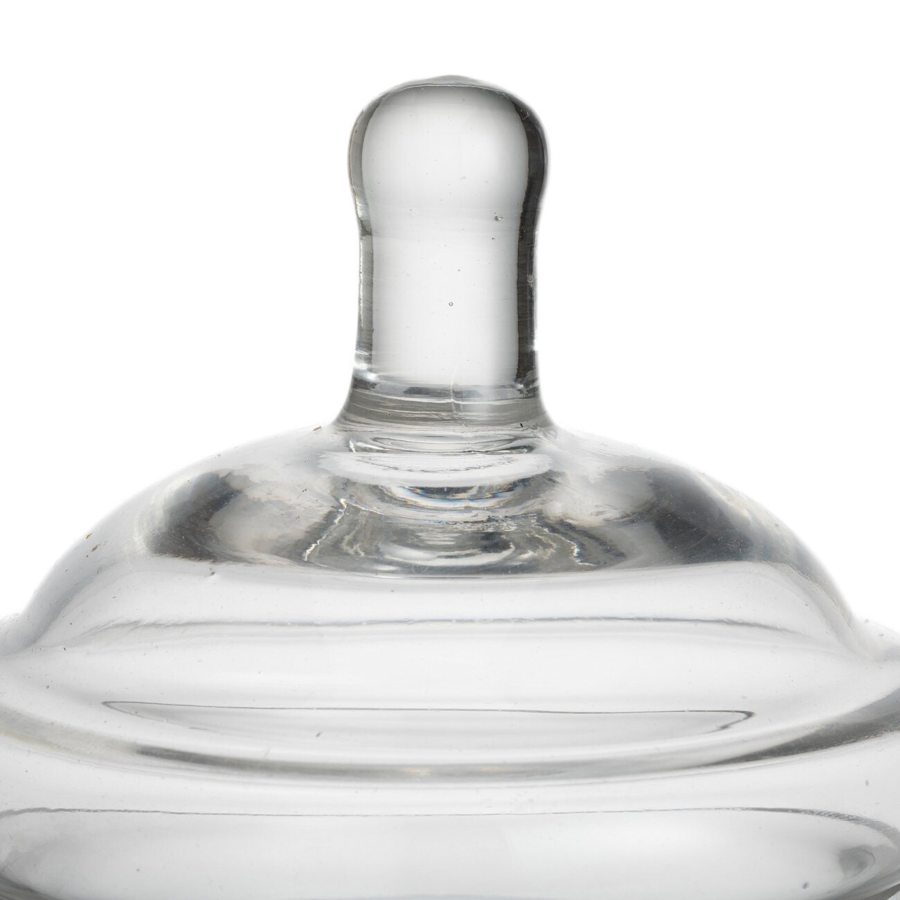 Ваза стеклянная маленькая 23х11 см "Мармеладка" - изображение 4