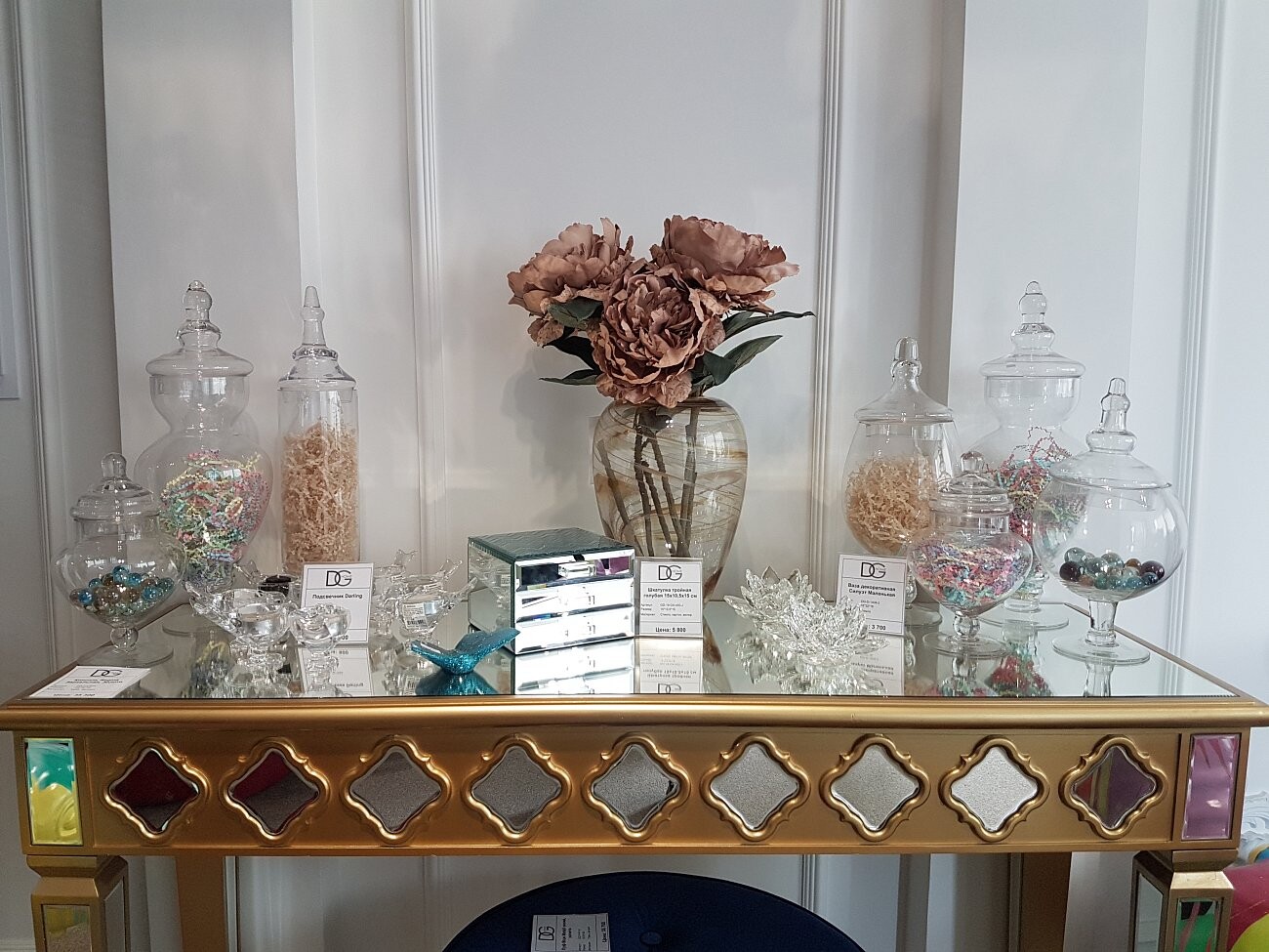 Ваза стеклянная большая 336 см Vanity - изображение 3