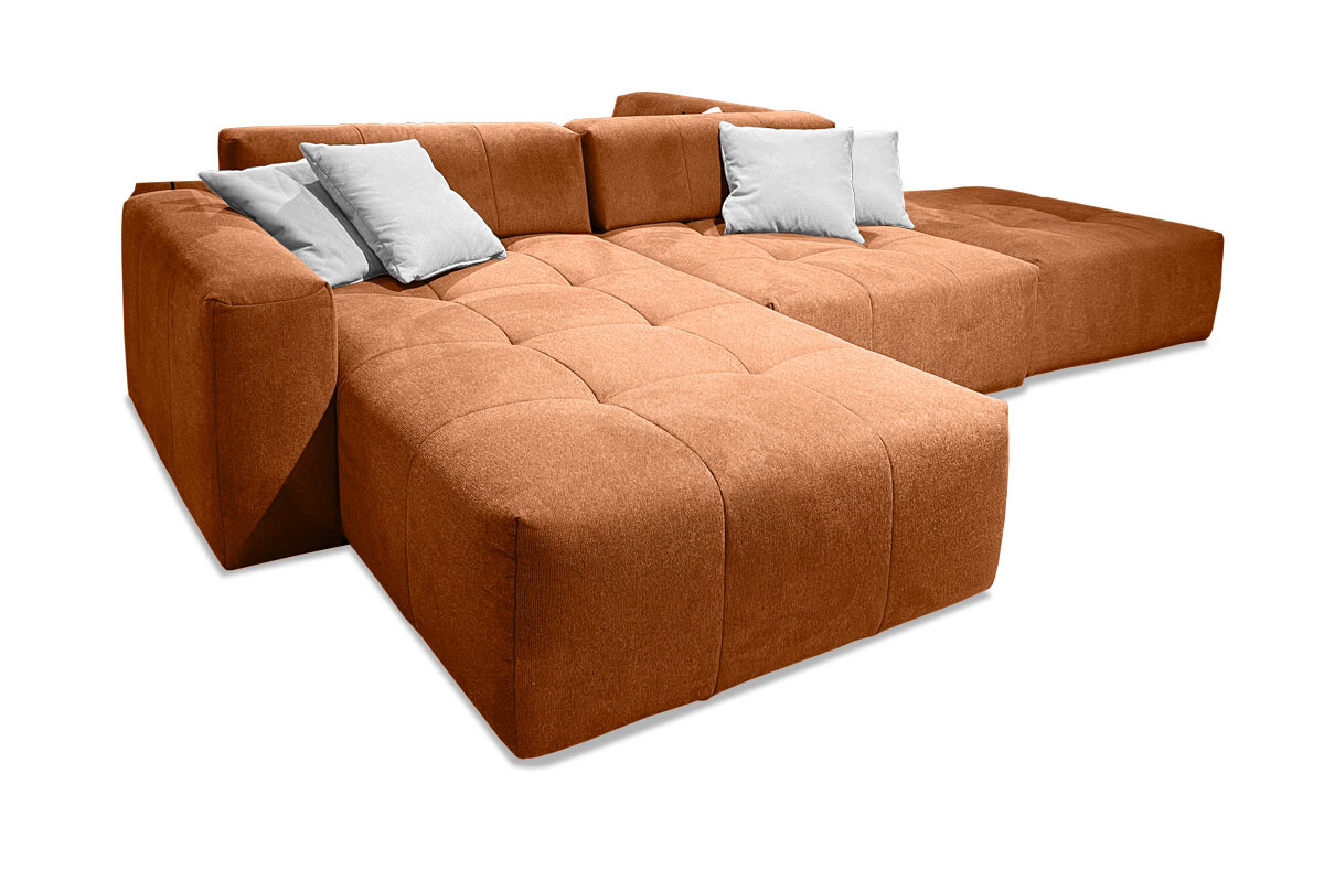 Модульный диван с одним подлокотником терракотовый Apollo - купить за435344 руб в интернет-магазине DG-Home