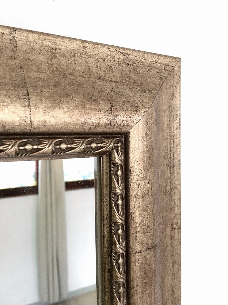 Зеркало напольное в полный рост состаренное серебро Grigori Silver