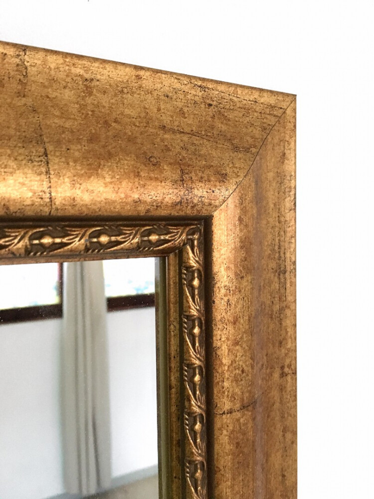 Зеркало напольное в полный рост золотое Grigori