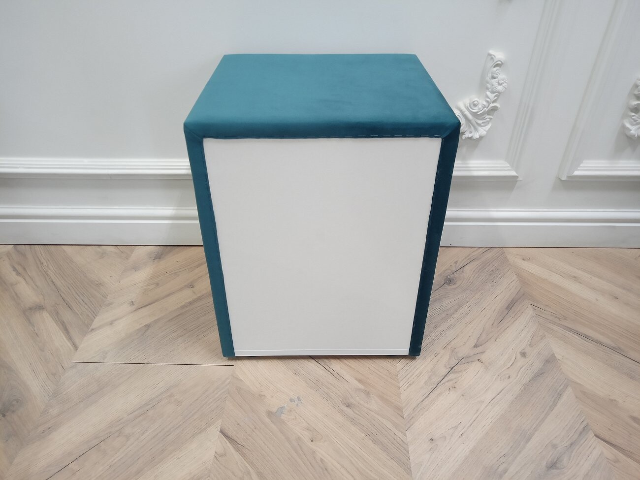 Прикроватная тумбочка с двумя ящиками изумрудная Эстетика Romantic - изображение 9