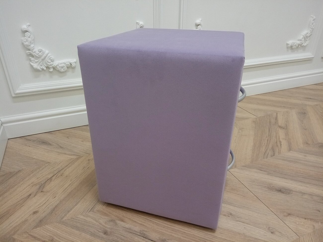 Прикроватная тумбочка с двумя ящиками лиловая Эстетика Enigma - изображение 3