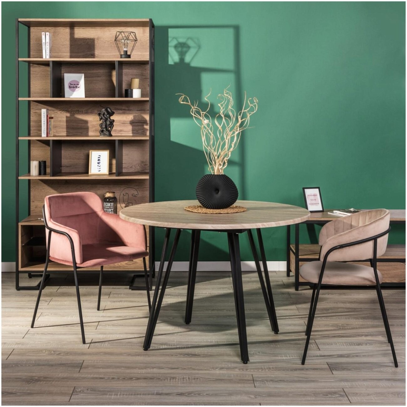 Стул мягкий на металлических ножках бежевый Portman - изображение 10