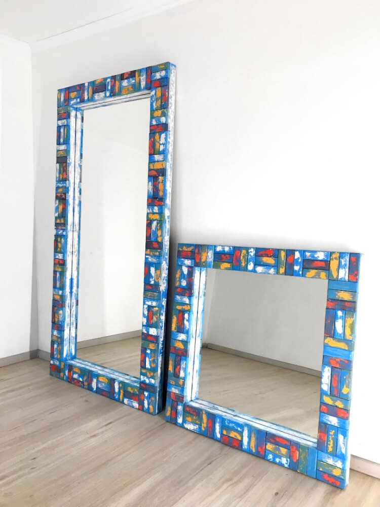 Зеркало квадратное разноцветное Vivo Midi