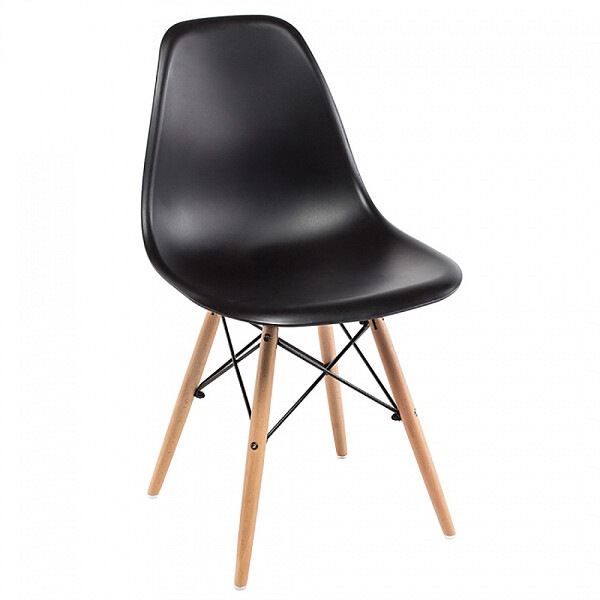 Стул деревянный Eames PC-015 black - изображение 1