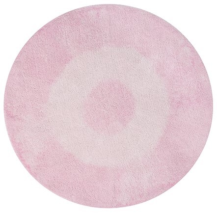 Ковер круглый 150 см розовый Tie-Dye