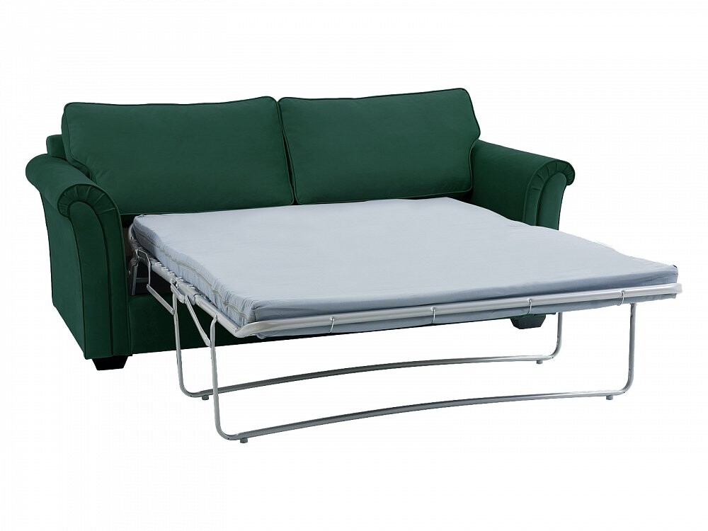 Диван-кровать Sydney двухместный прямой зеленый