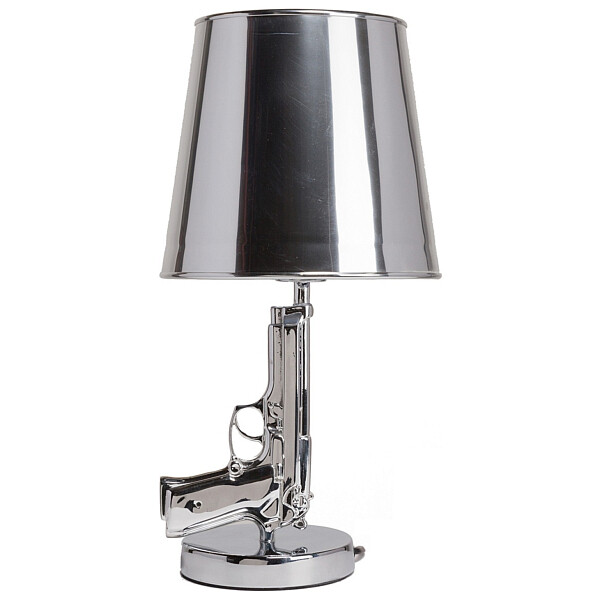 Настольная лампа Flos - Bedside Gun Silver - изображение 1