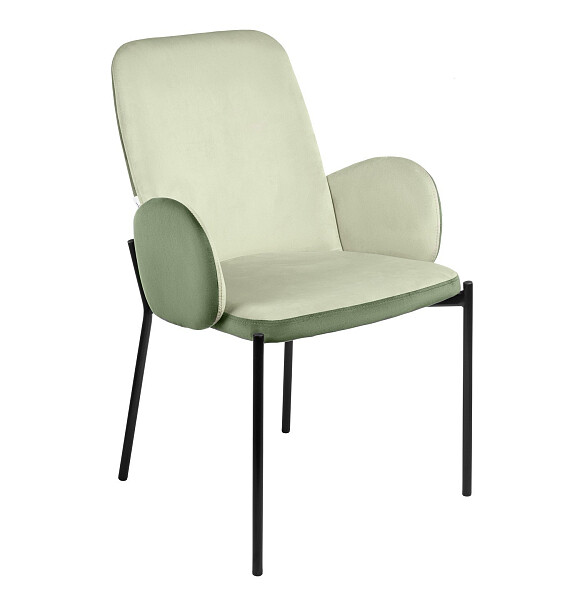 Стул с мягким сиденьем оливковый "Тедди" - изображение 1