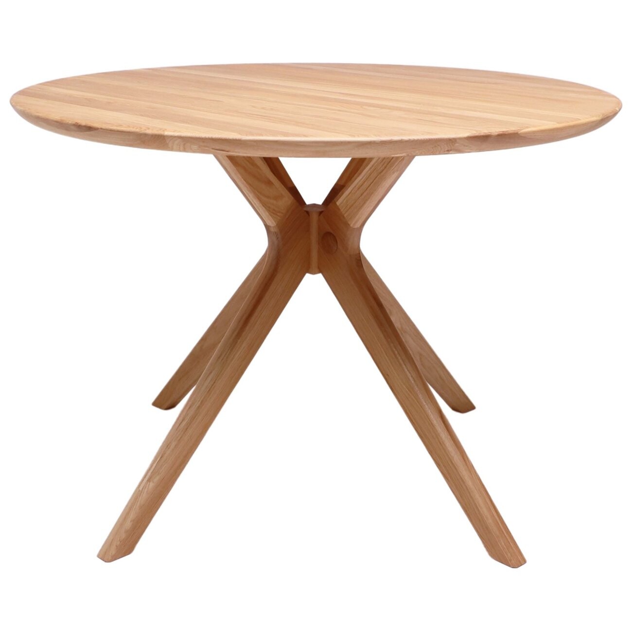 Обеденный стол круглый дуб "Оксфорд 110" - изображение 2