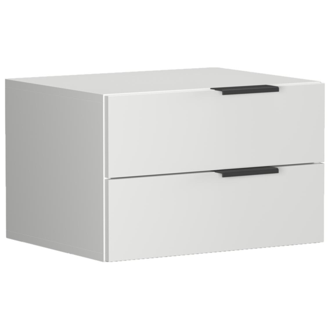 Тумба прикроватная подвесная белая "Эбереше" С312202 - изображение 2