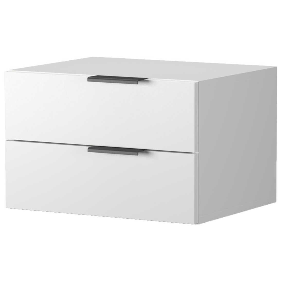 Тумба прикроватная подвесная белая "Эбереше" С312202 - изображение 3