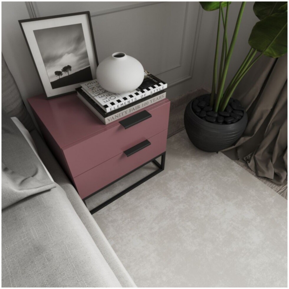 Тумба прикроватная подвесная белая "Эбереше" С312202 - изображение 5