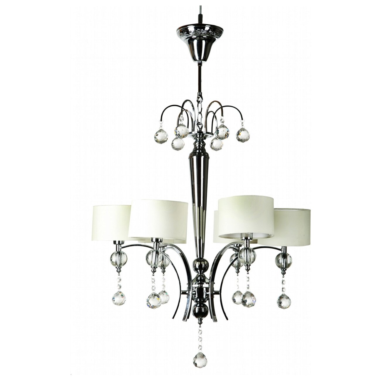 Люстра Audrey белая, чёрная - изображение 2