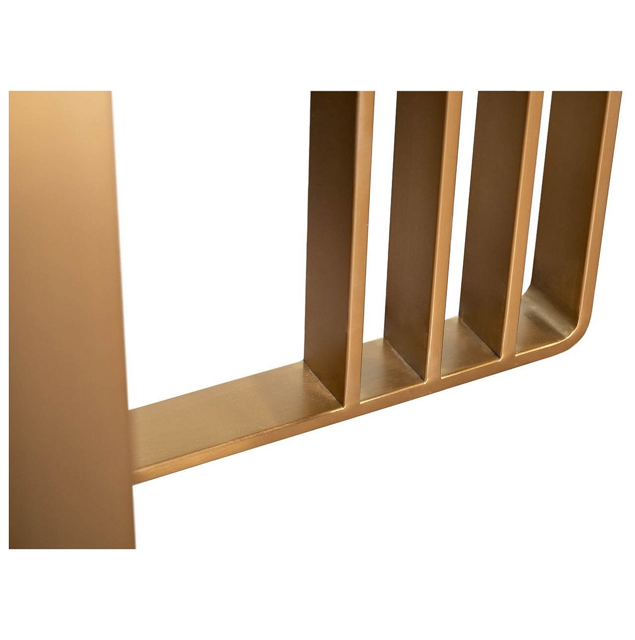 Стол обеденный черный, золото Irelia 300 - изображение 4