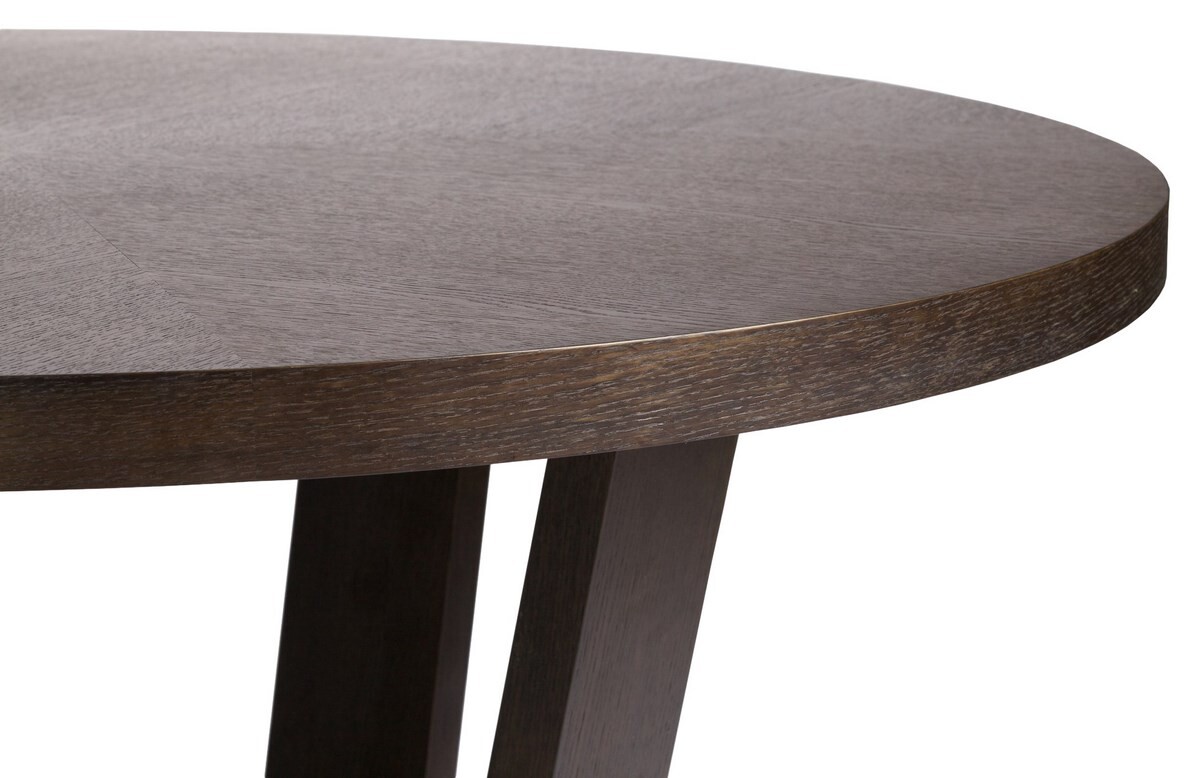 Обеденный стол круглый деревянный средний 138 см Joseph - изображение 3