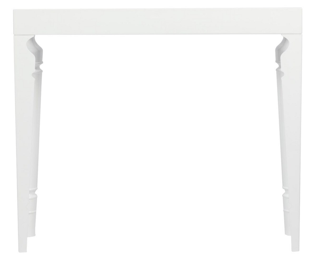 Консоль белая с резными ножками Carrie Two - изображение 2