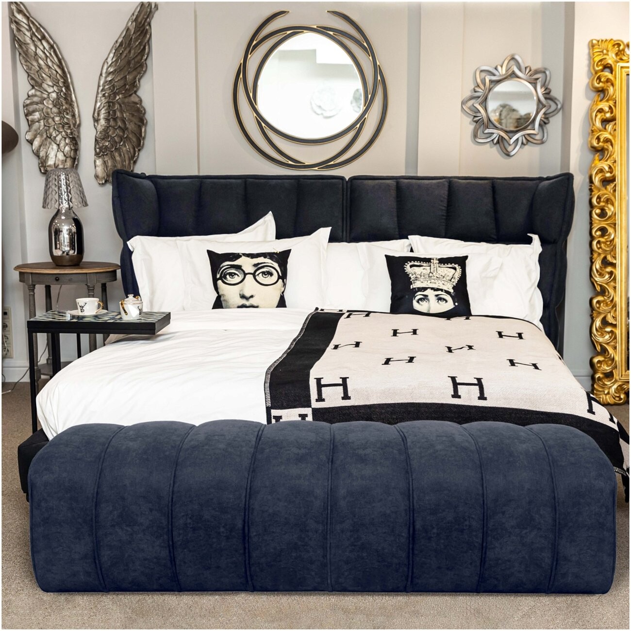 Банкетка 160 см синяя QuickSand - изображение 2