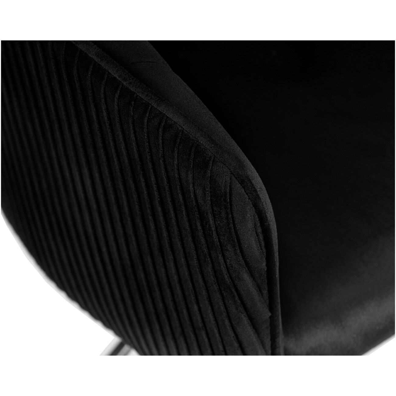 Барный стул с мягким сиденьем черный Darcy - изображение 7