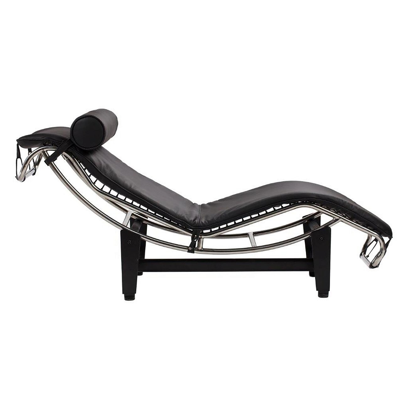 Кушетка черная кожаная LC4 - изображение 2