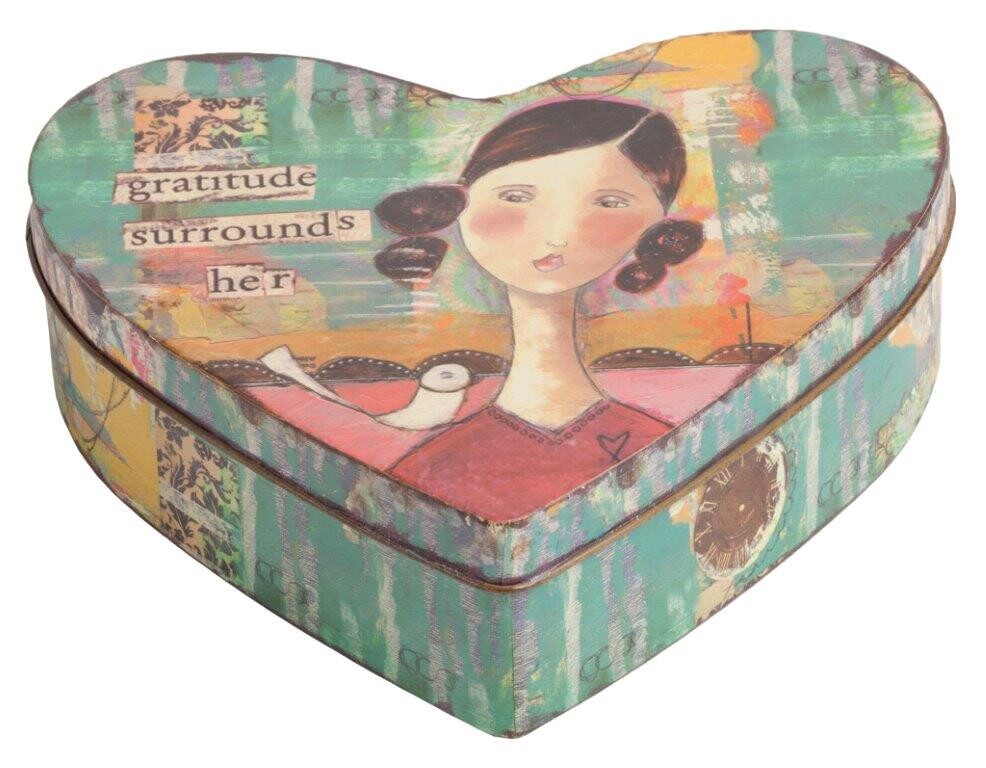 Металлическая шкатулка (коробка) Corazon