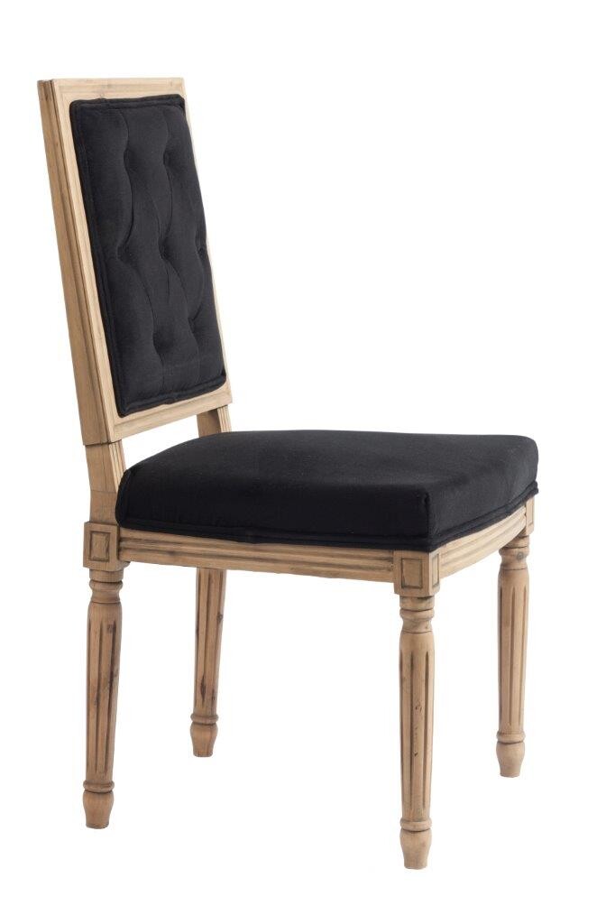 Стул обеденный со стяжкой черный Tampere Black - изображение 2