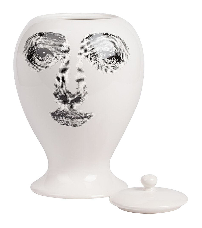 Ваза декоративная белая с крышкой "Пьеро Форназетти" Buongiorno Buonanotte - изображение 2